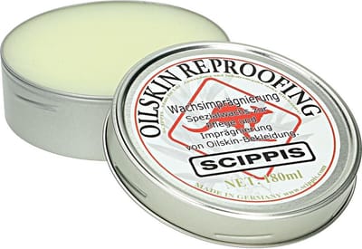 Scippis Oilskin-Wax 180ml – Bescherming voor Waxjassen en -hoeden