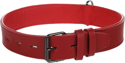 Flamingo Denver Gevoerd;breed - Halsband Honden - Halsband Denver Breed Rood Xxl 56-73cm 45mm - 1st - 174566 - 1st