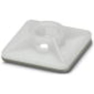 Phoenix Contact WT-BASE LS HF 4 Kabelhouder Zelfklevend 3240706 Bundel-Ø (bereik) 19 mm (max) 4-voudige invoeging Transparant 100 stuk(s)