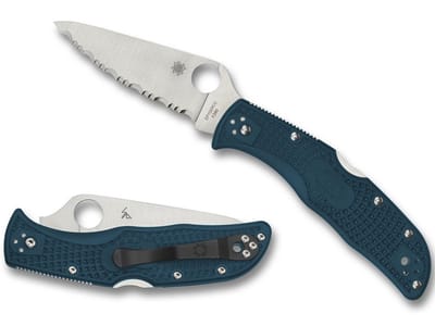 Spyderco Zakmes Endela Lightweight Blue K390 SE