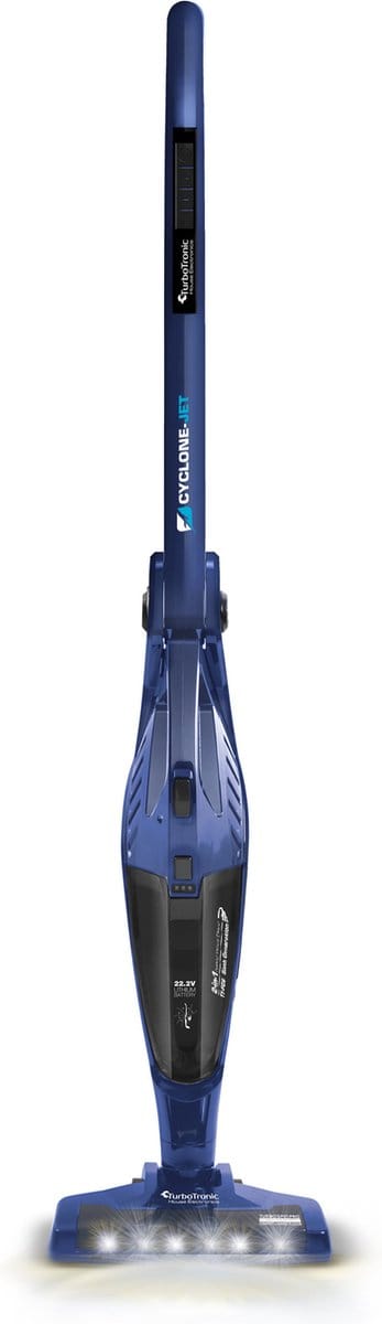 TurboTronic TT-FG6 2-in-1   Steelstofzuiger met flexibele arm - ingebouwde kruimeldief - Blauw