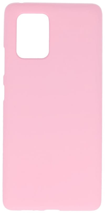 Hoesje Geschikt voor de Samsung Galaxy S10 Lite - Backcover Color Telefoonhoesje - Roze