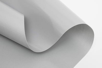 PVC Zeil - Afdekzeil Stof - Bescherming en Dekking - Waterdicht UV Bestendig - 2.5 Meter Breed - Licht Grijs
