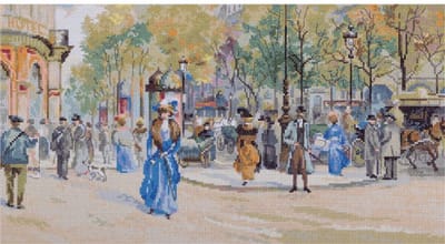Borduurpakket Boulevard van de Capucines