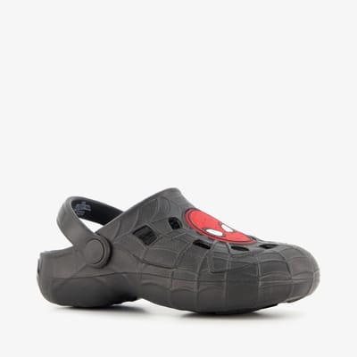 Spider-Man jongens klompen zwart - Maat 25/26 - Clogs