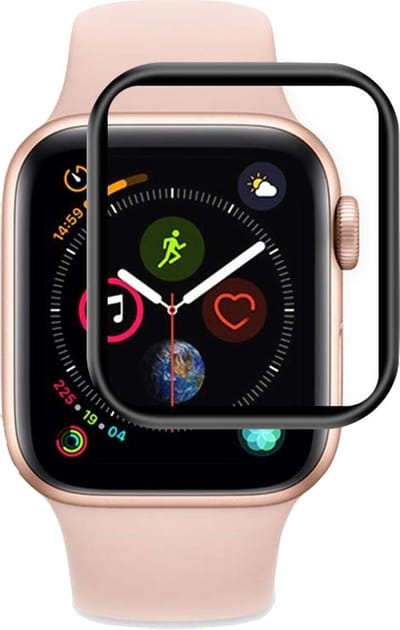 Screenprotector geschikt voor Apple Watch 38mm Series 1/2/3 - PET Folie Full Screen Cover