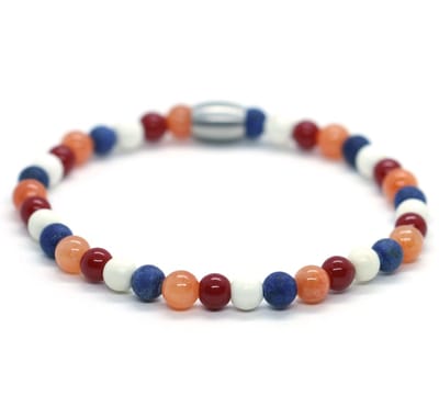 Heaven Eleven - Dames armband - Oranje Nederland TeamNL - 6mm