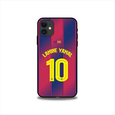 Lamine Yamal FC Barcelona 10 Telefoonhoesje - voor Apple iPhone 11 - Backcover Softcase
