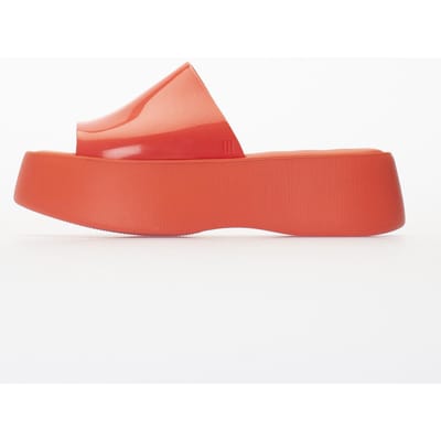 Melissa Becky Sandaal Platform Vegan US 7 / EU 38 / 24 CM red