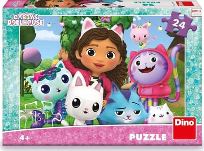 Puzzel van Gabby's Dollhouse 24 stukjes