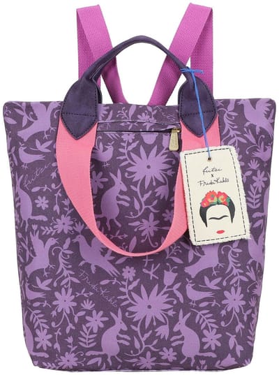 Fritzi aus Preußen shopper rugzak Fritzi x Frida Kahlo Fritzi Ju Limited Nature Folk paars
