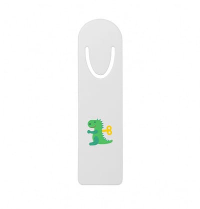 Hacebo® - Dino metalen boekenlegger - Dinosaurus - Liefhebbers van dino's - T - rex - speelgoed - dieren Bladwijzer boekenleggers - 12.7 cm x 3.2cm