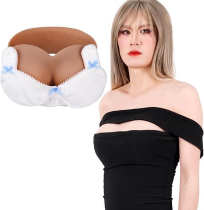Strapless Siliconen Borstvormers E-Cup - Realistische Borstprothese voor Crossdressers, Transgenders en Mastectomie