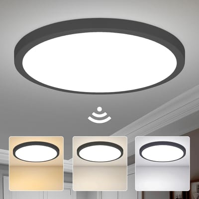 Plafondlamp met Bewegingssensor - Voor Keuken Slaapkamer Badkamer - Lamp Draadloos en Oplaadbaar - Kastverlichting