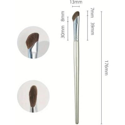 1 stuks Neuscontourkwast Neuscontourkwast Schuin Make-up Smeercontourkwast Schaduw Schuin Make-up Kwasten L
