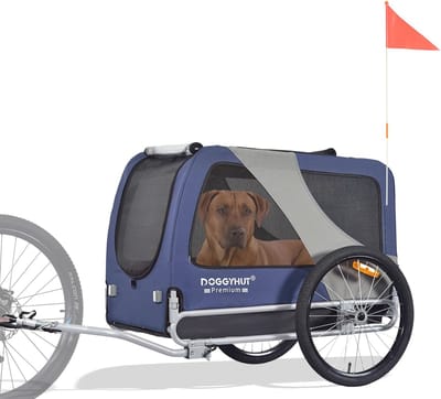 Hondenfietskar tot 45 kg - Ideaal voor grote honden en actieve levensstijl