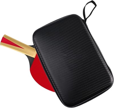 Tafeltennis Hoes - Batje Opberger - Sport Organisatie - Ruim Interieur - 32 x 22 x 6 cm - Zwart