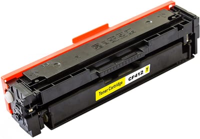 Gele Toner Geschikt voor HP 410A / CF410A / 410 | Geschikt voor HP Color LaserJet Pro M452DN - M452NW - M470 - MFP M377DW - M477FDN - M477FDW - M477FNW - Toners - cartridges - cartridge
