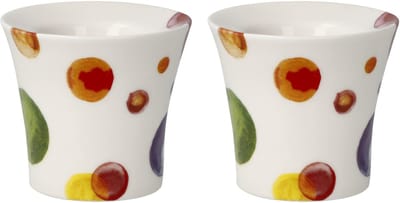Goebel - Colori | Eierdopjes set Colori mix 4 stuks | Porselein