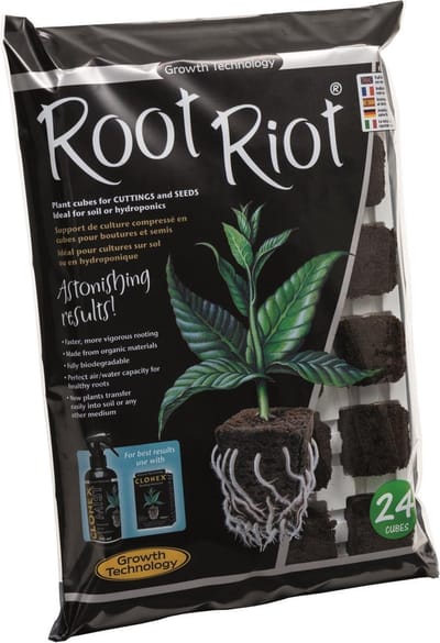 Clonex Root Riot Tray (72) - Voordeelpakket (3 stuks x 24) - Stekken - Stek je plant