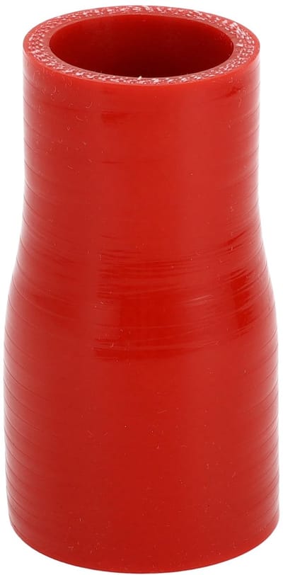 Dailygoods- Silicone Slang 4-Laags - Rood - Binnendiameter 35mm/45mm - Lengte 100mm - Dikte 5mm - Bestand tegen hoge temperaturen - Koelslang