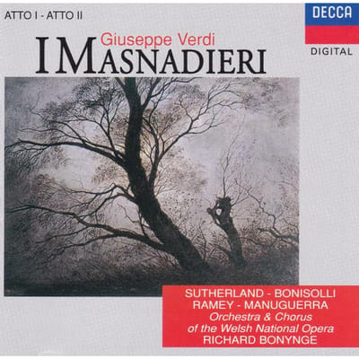 CD SUTHERLAND:BONISOLLI: - Verdi:I Masnadieri 4485532,LRC0103 Decca 1996 Italië Klassiek Gebruikt gray