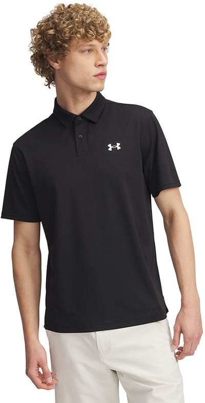 Under Armour T2G Printed-Polo Zwart