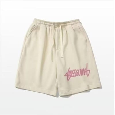 Amerikaanse Sportshorts Zomer Nieuw Trendy Merk Veelzijdig Letter Heren Losse Casual Vijfpuntsbroek 4XL