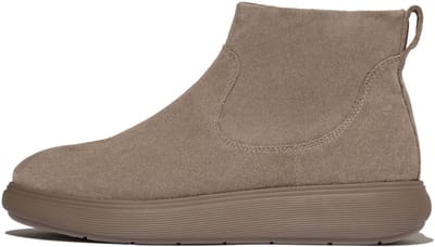 FitFlop IQ-Comff Suede Zip Ankle Boots BRUIN - Maat 40