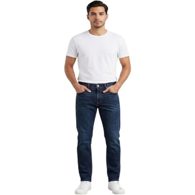 Levis Heren 512 Tapered Slim-fit jeans (Biologie)