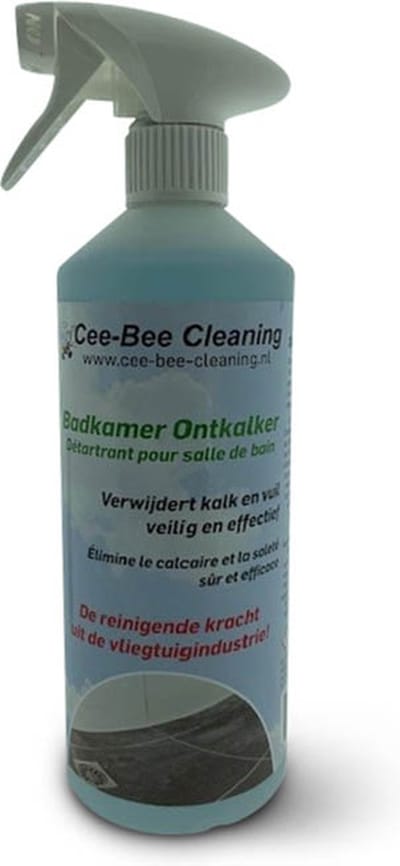 Badkamer Ontkalker | Reinigen en Ontkalken | 750 ml | Sprayflacon | Veilig voor de meeste materialen