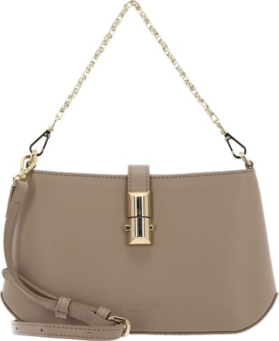 SEIDENFELT MANUFAKTUR Schoudertas Handtas Lilla Ro Little Shoulderbag Light Taupe / Gold