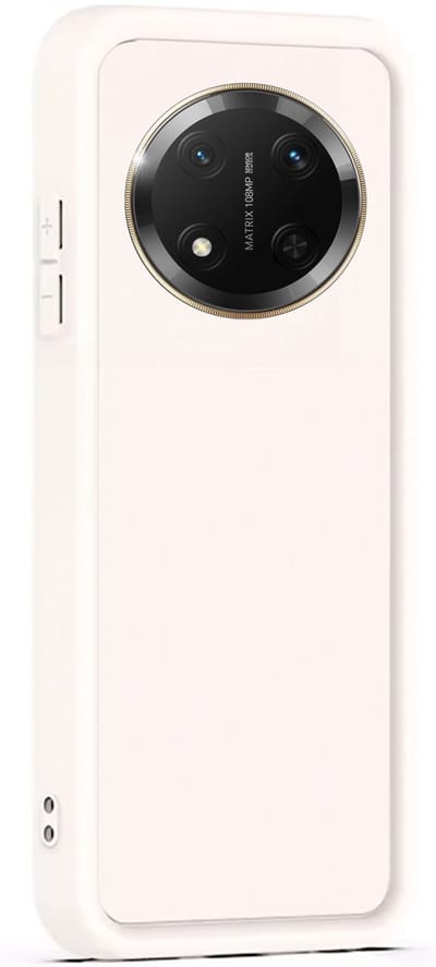 Hoesje geschikt voor Honor Magic 7 Lite - Versterkte randen - Bescherming Camera & Scherm - Matte Design Sand Beige