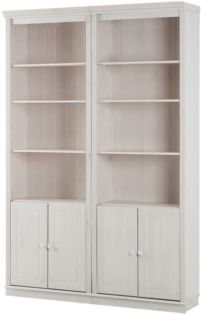 Anita-Boekenkast - Opslag - Wit Grenen