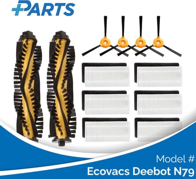 Ecovacs Deebot N79 Onderhoudsset (Plus.Parts® alternatief voor DN622-KTA)