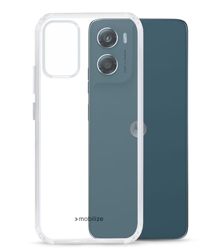 Mobilize Doorzichtig Hoesje geschikt voor Motorola Moto G06 Telefoonhoesje Flexibel TPU | Mobilize Gelly Case Backcover | Doorzichtig Telefoonhoesje Moto G06 | Moto G06 Case | Back Cover - Transparant