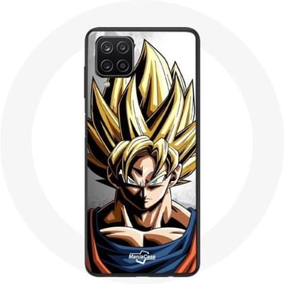 Samsung Galaxy A12 Hoesje Goku Wall Dragon Ball Super