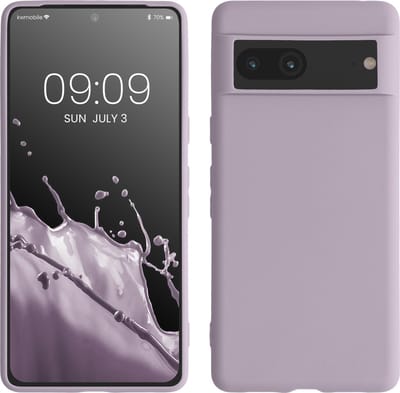 kwmobile telefoonhoesje geschikt voor Google Pixel 7 - Hoesje voor smartphone - Back cover in lavendel