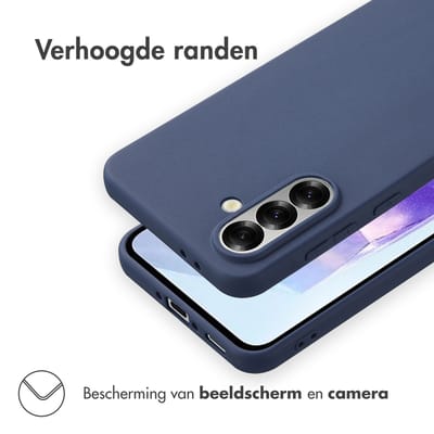 imoshion Hoesje - Geschikt voor Samsung Galaxy A36 - Color Backcover - Donkerblauw