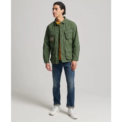 Superdry Tropical Combat Jas Groen S Man