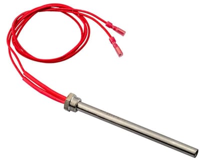 Jhubersproducts - Ontstekingsontsteker - Hot Rod - Snelle warmte - Rood - Houtpelletkachel - Veilig en betrouwbaar - Geschikt voor verwarmingsapparaat