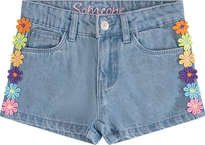 Someone MARLEY-SG-30-H Meisjes Jeans - DENIM BLUE