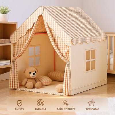 Speeltent voor kinderen - Speelhuis voor binnen - Groot speelhuis voor jongens en meisjes Verjaardagen - Kinderkamerdecoratie vanaf 3 jaar