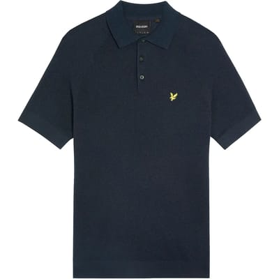 Linnen gebreid polo Lyle & Scott