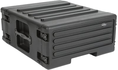 SKB - rSeries - 4U Space Roto-Molded Rack - met Wielen