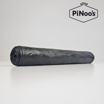 Zwarte Vuilniszakken 16 Liter | 10 rollen à 50 zakken - HDPE-plastic | T10 | 45x50 cm - Vuilniszak 16L, Zwarte pedaalemmerzakjes (04505004110)