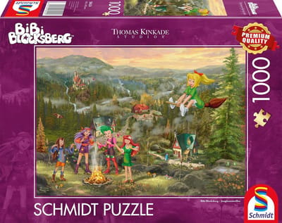 Puzzel 1000 Stukjes - Betoverend Schilderij met Puzzelstukjes van Premium Kwaliteit