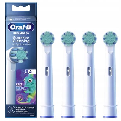 Oral-B EB10 - Kameleon Opzetborstels - Voor kinderen - 4 stuks