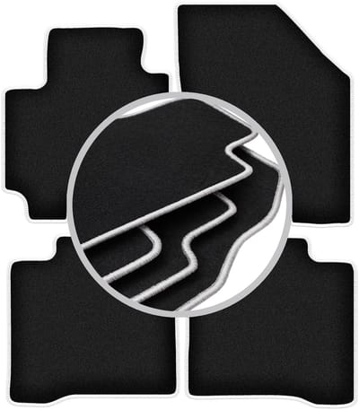 CARLUX-SILVER automatten voor: Suzuki Baleno II hatchback (2015-)