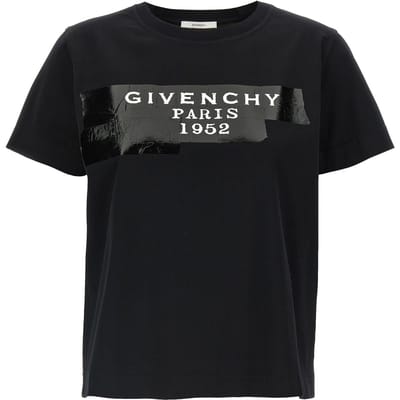Givenchy Zwarte Katoenen T-Shirt